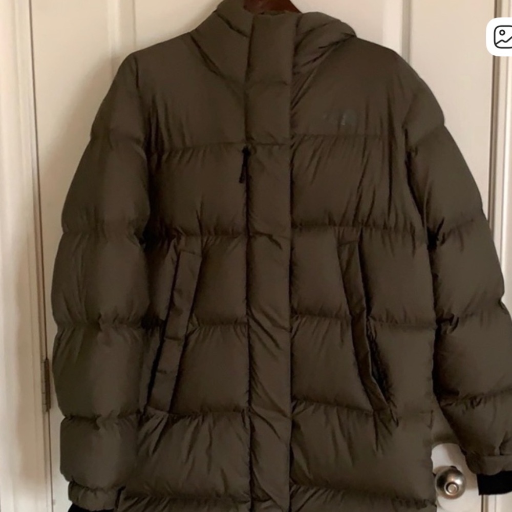 The North Face 800 fill tulpe green Vistaview Women's Green Coat - Picture 11 of 12